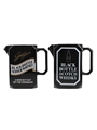 Black Bottle Ceramic Water Jugs Wade PDM 14cm Tall