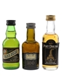 Black Bottle, Chivas Century Of Malts & Pot Dhubh 12 Year Old Bottled 1980s-1990s 3 x 5cl / 40%