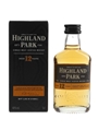 Highland Park 12 Year Old Bottled Pre 2012 5cl / 40%