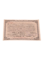 Prohibition Medicinal Liquor Prescription, Dated 1929  