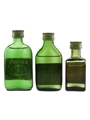 Squires London Dry Gin Bottled 1970s-1980s 3 x 5cl / 40%
