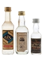 Bardinet, Commodore & Seven Pillars  3 x 2.5cl-5cl