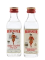 Beefeater London Distilled Dry Gin Bottled 1970s-1980s 2 x 5cl