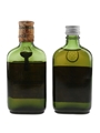 Usher's Green Stripe Bottled 1950s & 1960s - J & G Stewart Ltd. 2 x 5cl / 40%