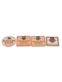 Highland Queen Scotch Whisky Coasters  4 x 9.5cm x 9.5cm