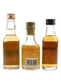 Lord Douglas, Red Rose & Usquaebach 8 Year Old Bottled 1980s-1990s 3 x 5cl