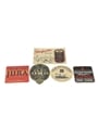 Assorted Single Malt Scotch Whisky Coasters And Glenfarclas Postcard  
