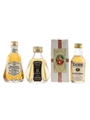 President Special Reserve, Something Special De Luxe & Teacher's Highland Cream Bottled 1970s-1980s 3 x 5cl / 40%