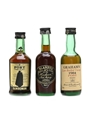 Assorted Fortified Wine Miniatures Graham's 1984, Sandeman, Blandy's 3 x 5cl
