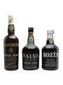 Rozes, Dalva and Barros Port 3 x 75cl
