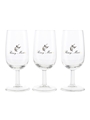 Remy Martin Nosing Glasses  3 x 13.5cm Tall