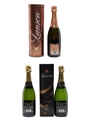 Lanson Black Label & Rose Champagne 3 x 75cl / 12.5%