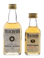 Teacher's Highland Cream Bottled 1970s 2 x 5cl / 40%