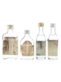 Bacardi Superior, Ron Don Blanco, Ron Blanco & Dry Cane Bottled 1970s 4 x 5cl
