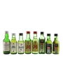 Black & White, J&B & Passport Bottled 1970s & 1980s 8 x 4.7cl-5cl