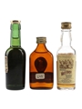 J&B, Robbie Burns & White Horse Bottled 1960s 3 x 4.7cl-5cl / 43%