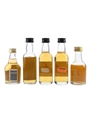 Assorted 12 Year Old Blended Scotch Whisky Bottled 1980s & 1990s 5 x 5cl