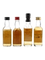 Glenesk, Inchgower, Knockando & Tormore Bottled 1970s & 1980s 4 x 5cl