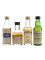 Assorted Blended Scotch Whisky Bottled 1980s 4 x 5cl