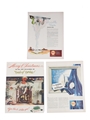 Old Forester 1947-1949 Advertising Prints 3 x 36cm x 28cm
