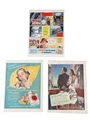 Three Feathers 1947-1948 Advertising Prints 3 x 36cm x 26cm