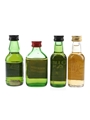 Black Bottle & Queen Anne Bottled 1970s & 1980s 4 x 4.7cl-5cl / 40%
