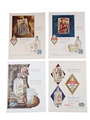 Gilbey's Gin 1950s Advertising Prints 4 x 36cm x 26cm
