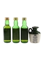Assorted Harrods Scotch Whisky Bottled 1980s & 1990s 4 x 4.75cl-5cl