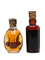 2 x Blended Scotch Whisky Spring Cap Miniatures