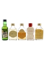 Assorted single Malt Scotch Whisky Bottled 1980s & 1990s 5 x 3.6cl-5cl / 40%