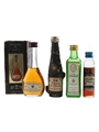 Amadeus Liqueur, Bismark, Schroffen & Liqueur De Genepi Bottled 1970s-1980s 4 x 5cl