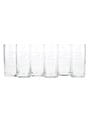 Schweppes Highball Glasses 6 x 14cm Tall