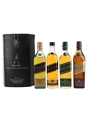 Johnnie Walker The Collection Black, Green, Gold & Blue Label 4 x 20cl