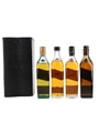 Johnnie Walker The Collection Black, Green, Gold & Blue Label 4 x 20cl