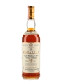 Macallan 12 Year Old Bottled 1980s - Giovinetti 75cl / 43%