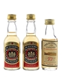 Dufftown Glenlivet 8 & 10 Year Old Bottled 1970s-1980s 3 x 5cl / 40%