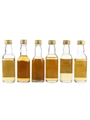 Blair Athol 8 Year Old, Dufftown Glenlivet 8 Year Old, Dufftown 10 Year Old, St Michael Highland 10 Year Old Bottled 1970s-2000s 6 x 5cl