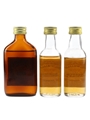 King William IV VOP Bottled 1970s-1980s 3 x 5cl