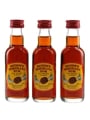 Watson's Demerara Rum Bottled 1980s 3 x 5cl / 40%