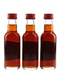 Watson's Demerara Rum Bottled 1980s 3 x 5cl / 40%