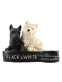 Black & White Ceramic Bottle Display Stand  24cm x 31cm
