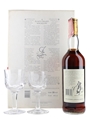 Macallan 1974 18 Year Old & Jacobite Glasses Bottled 1992 - Giovinetti 70cl / 43%