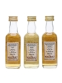 3 x Single Malt Scotch Whisky For The Whisky Connoisseur Miniatures