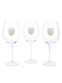 Dom Perignon Champagne Glasses  3 x 24cm Tall