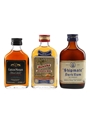 Captain Morgan Black Label, Lang's Banana & 'Shipmate' Dark Rum Bottled 1970s 3 x 5cl / 40%