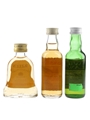 Bell's, Famous Grouse & William Lawson's Bottled 1980s 3 x 5cl