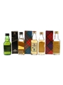 Assorted Blended Scotch Whisky Black Bottle, Johnnie Walker Black Label 12 Year Old, Dewar's White Label, Hankey Bannister & Pitlochry Gold 5 x 5cl / 40%