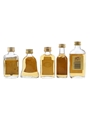 White Horse, Bell's Extra Special, Seagram's 100 Pipers, Ballantine's 12 Year Old & Isle Of Skye 8 Year Old Bottled 1980s & 1990s 5 x 5cl