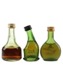 De Montal, Saint Vivant & Marquis De Puysegur Bottled 1980s 3 x 3cl-5cl / 40%