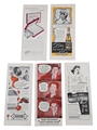 Hiram Walker's Ten High Advert 1940 Advertising Prints 5x 15cm x 36cm